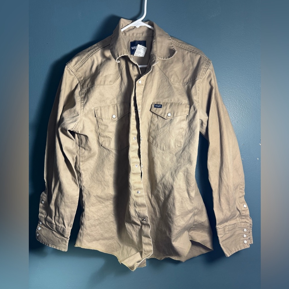 Wrangler Button Down Shirt